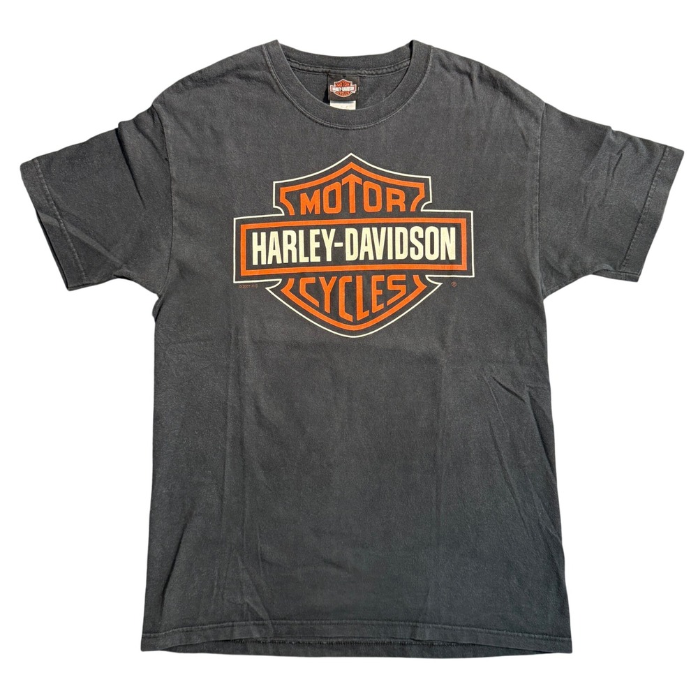 Vintage‎ Harley-Davidson St Joe Missouri T-Shirt Mens Medium Black USA Made